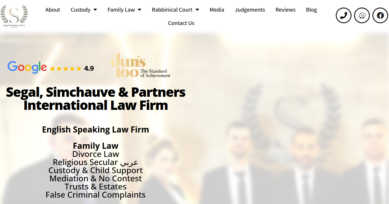 Segal Simchauve & Co website